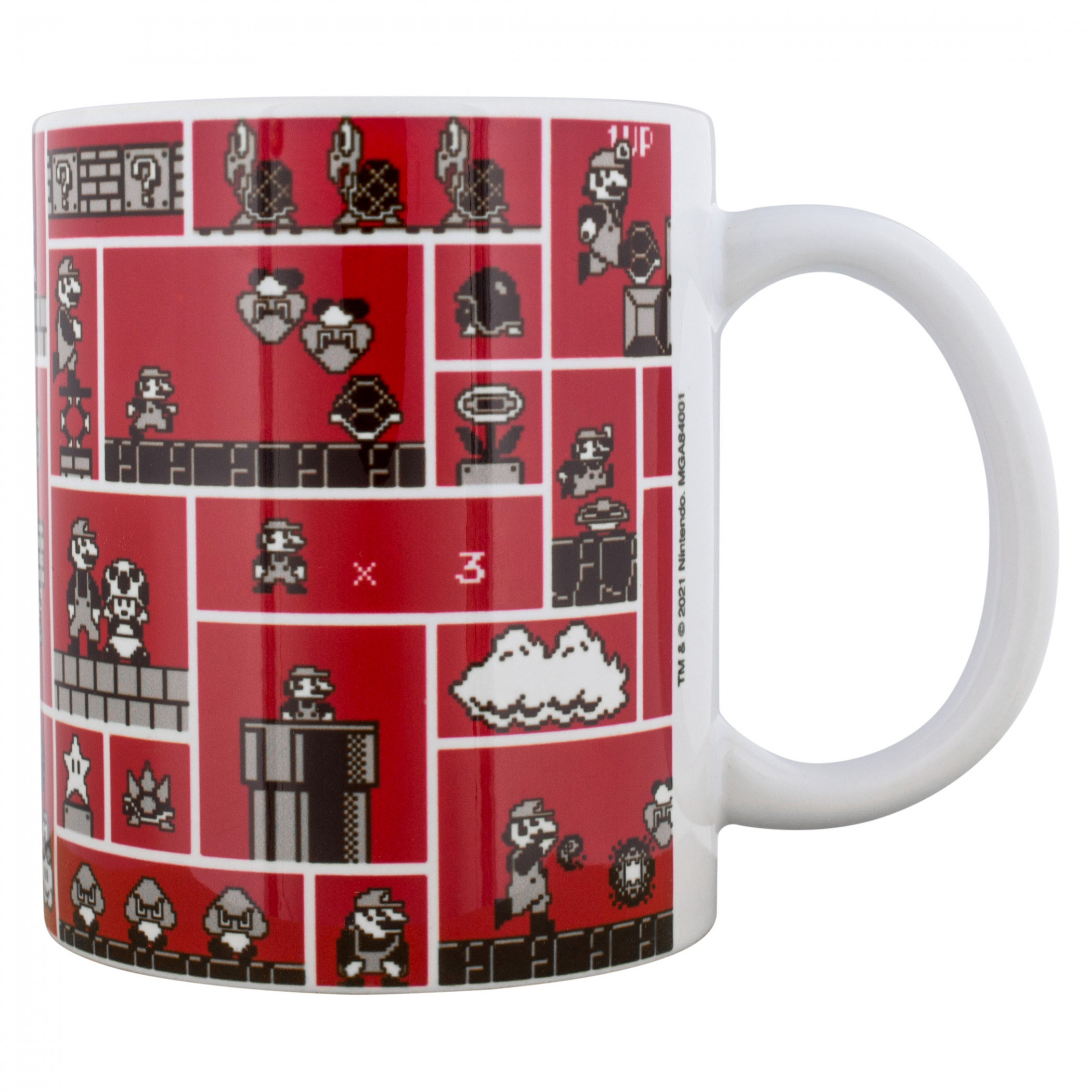 Super Mario Bros. Retro Scenes 11 oz. Ceramic Mug